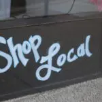 Shop Local Sign