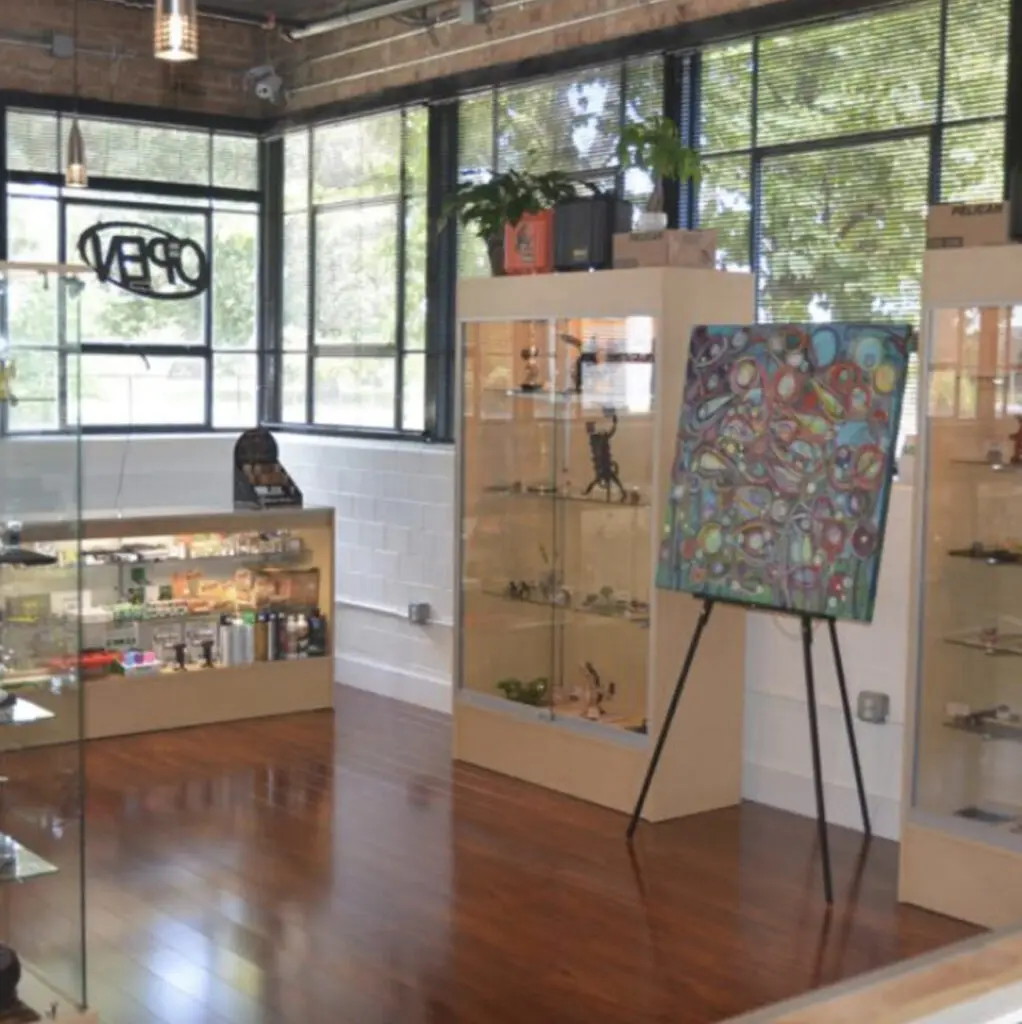 Sherlocks Glass Art Gallery interior photo