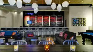 WXYZ Bar at the Aloft Hotel