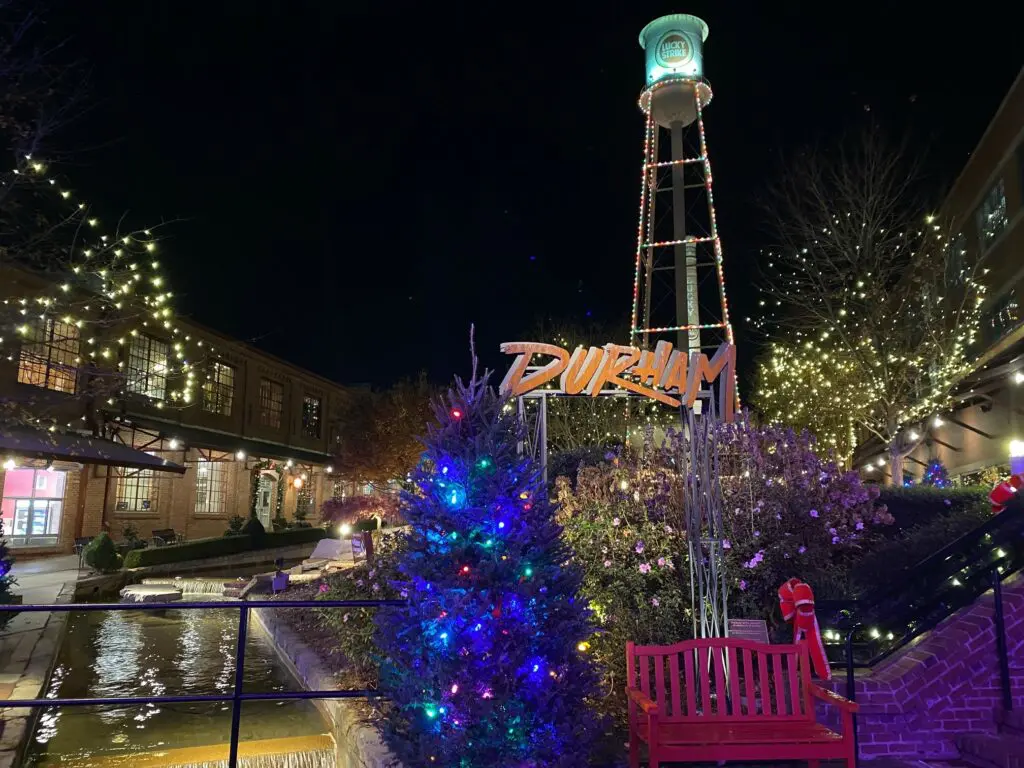 durham tobacco district 19th Annual American Tobacco Tower Lighting