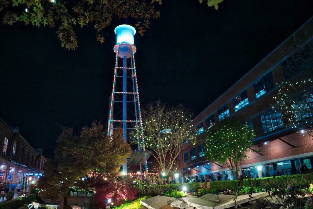 american tobacco campus tower lighting 20th Annual American Tobacco Tower Lighting