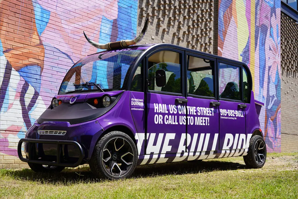 The Bull Ride electric vehicle