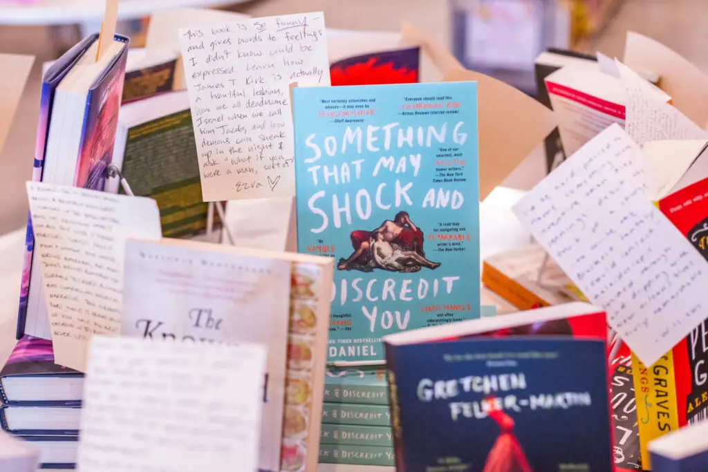 Books at Letters in downtown Durham