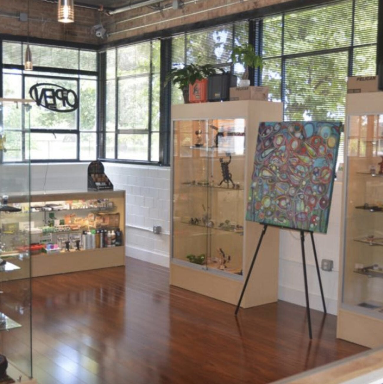 Sherlocks Glass Art Gallery interior photo