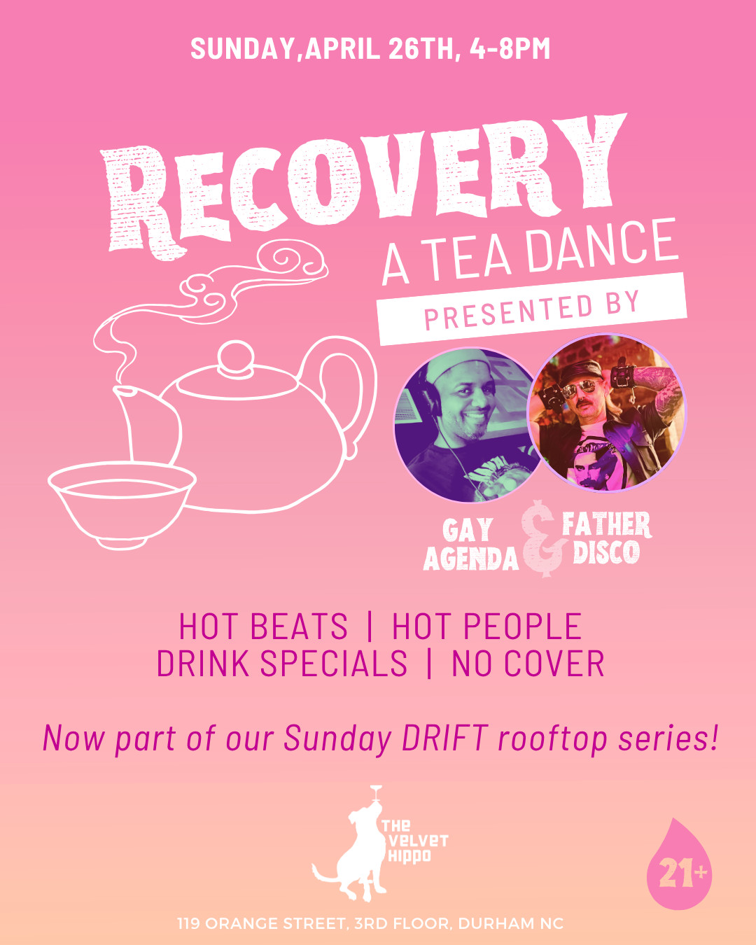 Recovery: An Afternoon Tea Dance Party!