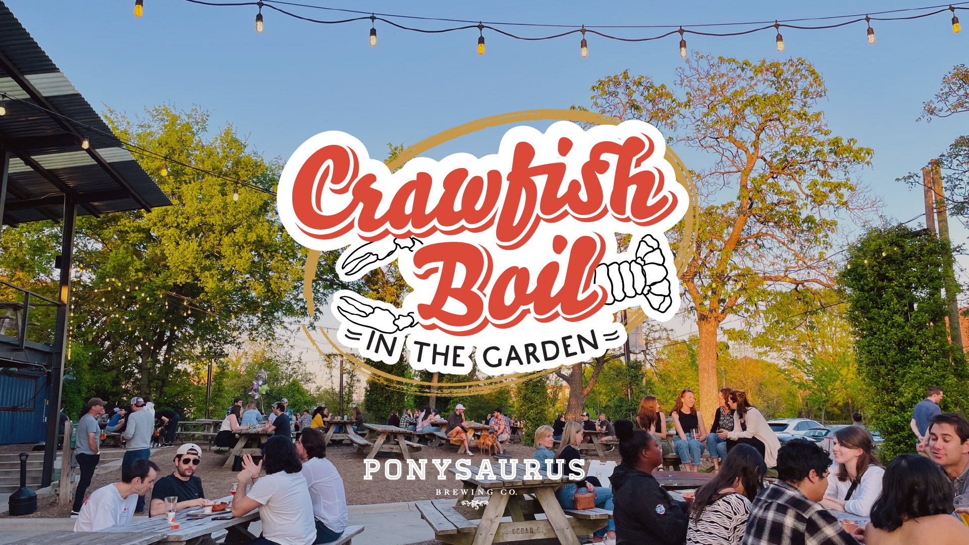 Crawfish Boil at Ponysaurus Brewing Co.