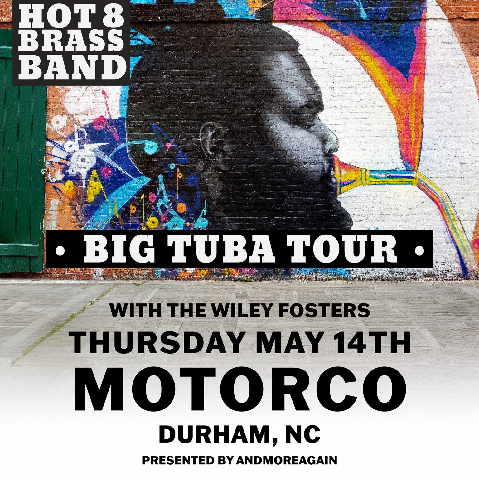 Live at Motorco: Hot 8 Brass Band with The Wiley Fosters