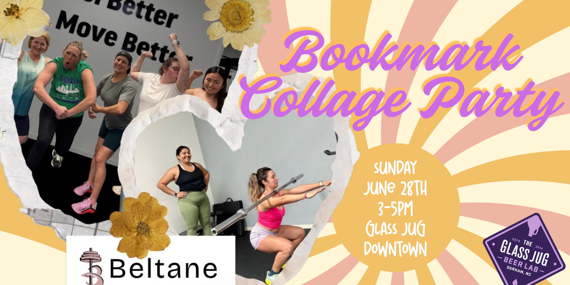 Bookmark Collage Party