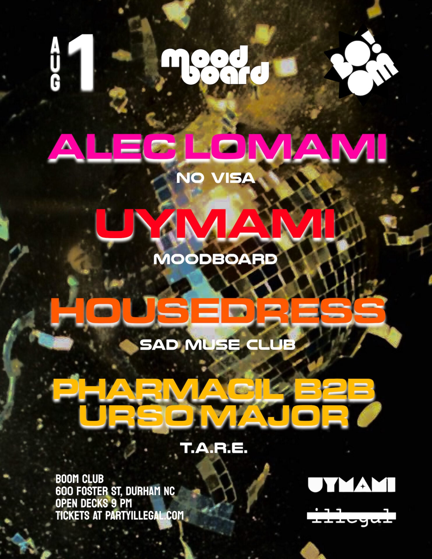 MOODBOARD: Alec Lomami / Uymami / HouseDress / Pharmacil b2b UrsoMajor