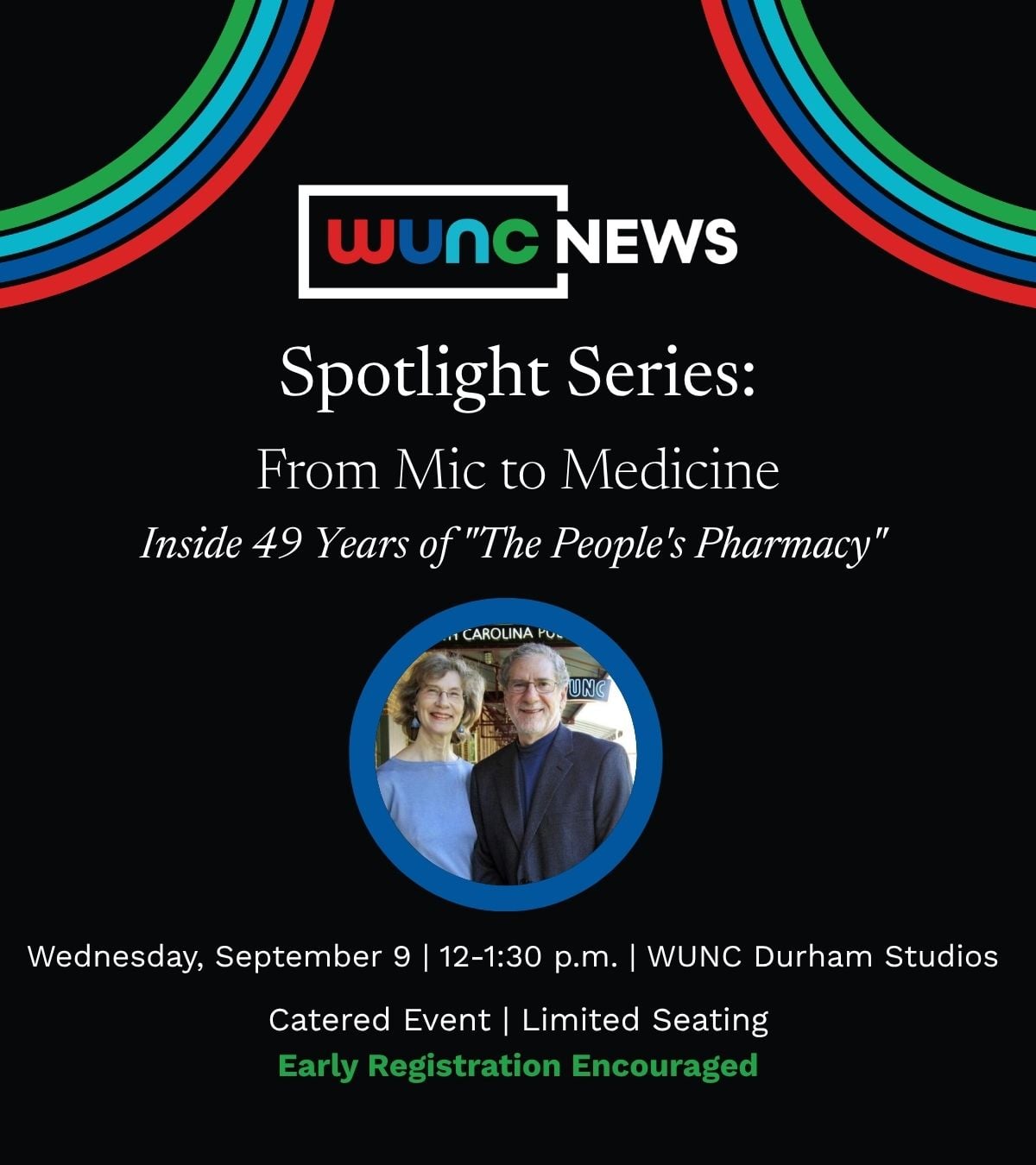WUNC Spotlight: From Mic to Medicine: Inside 49 Years of “The People’s Pharmacy”