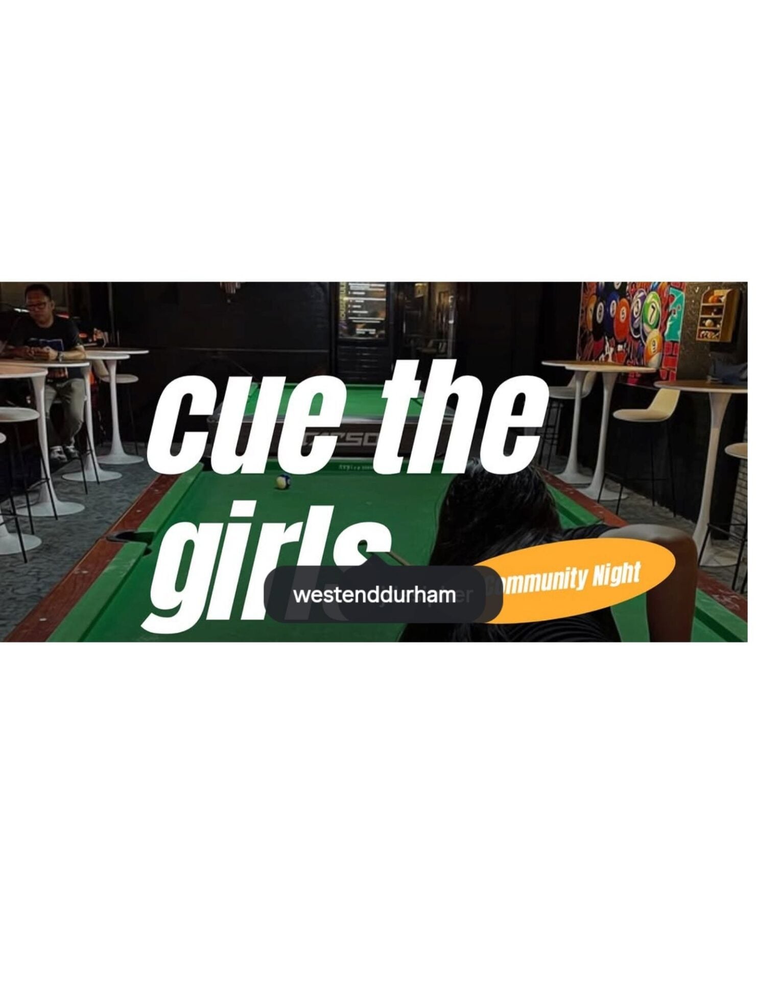 Cue the Girls – Community Night