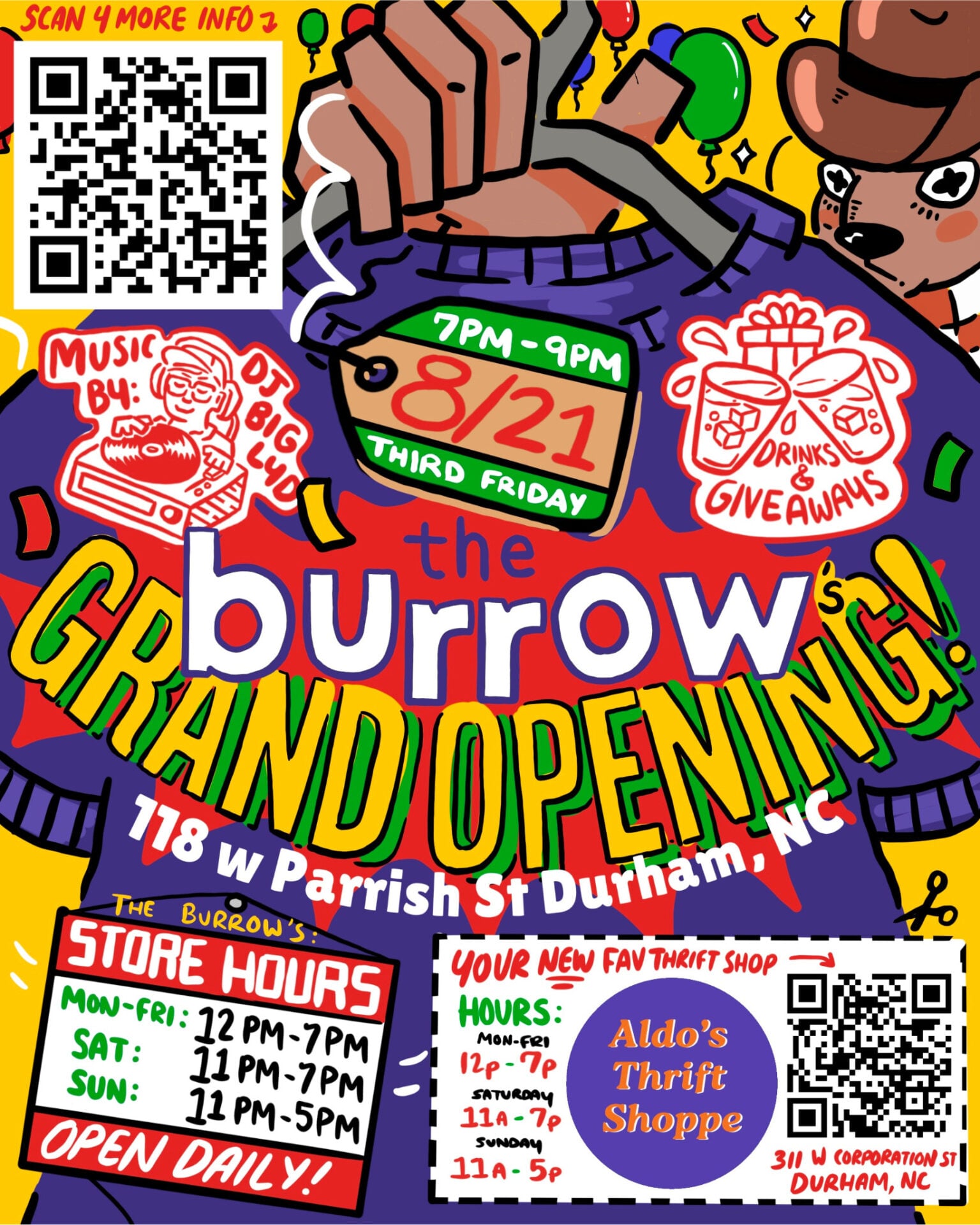 The Burrow’s Grand Opening