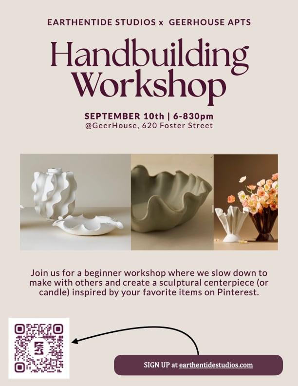 A Hand-building Pop-Up at GeerHouse