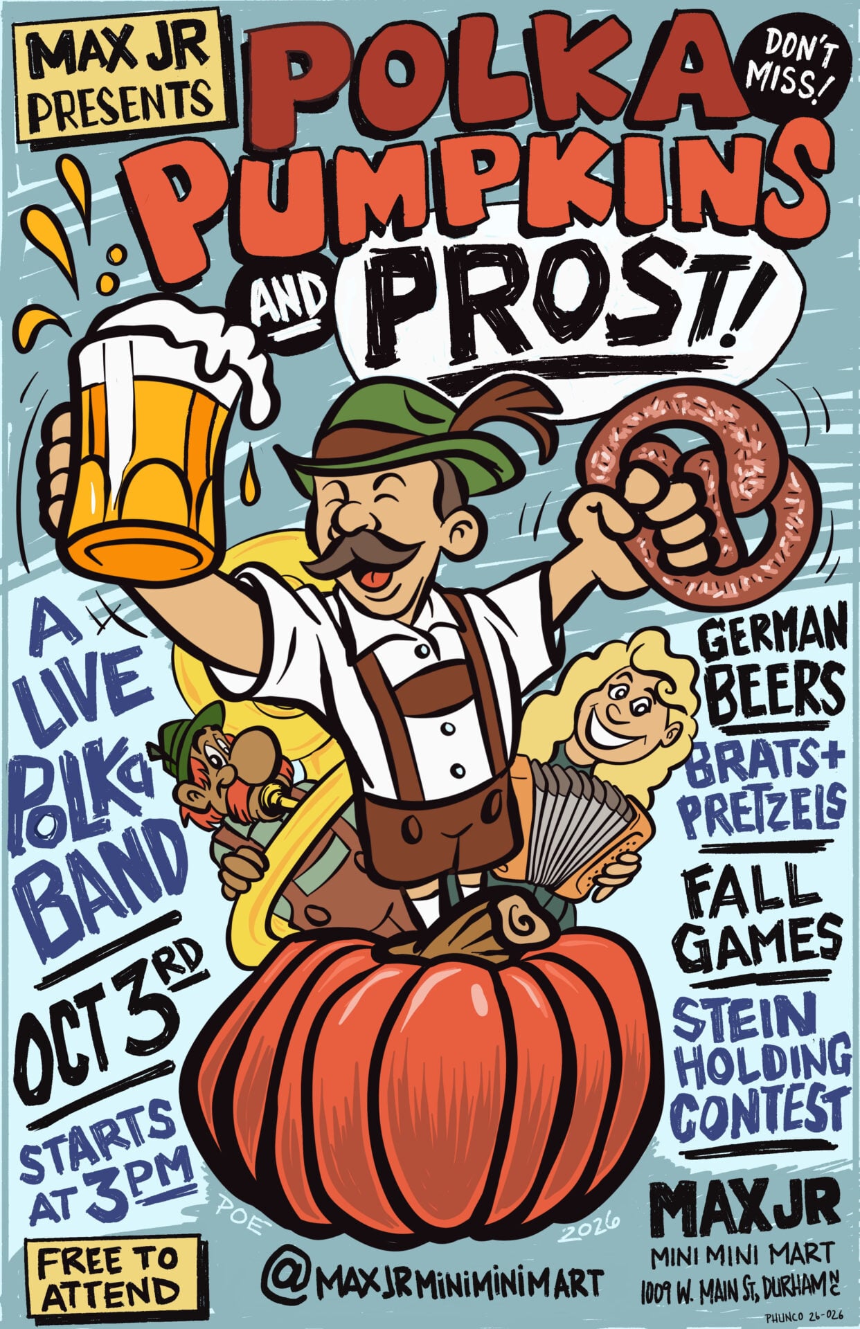 Pumpkin Polka and Prost