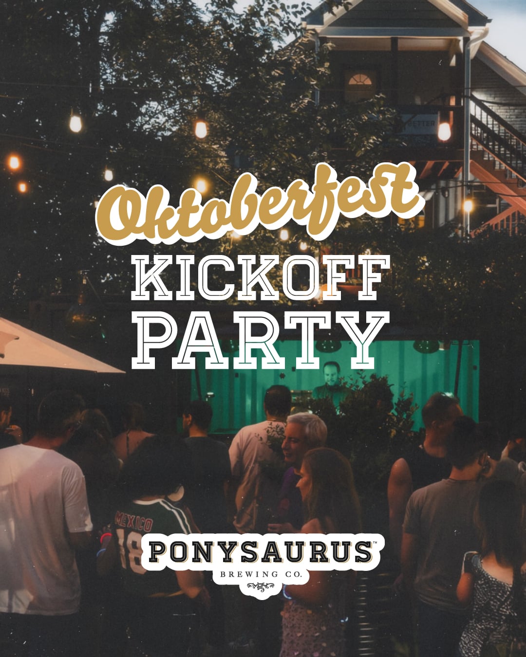 Oktoberfest Kickoff Party at Ponysaurus Brewing Co.!