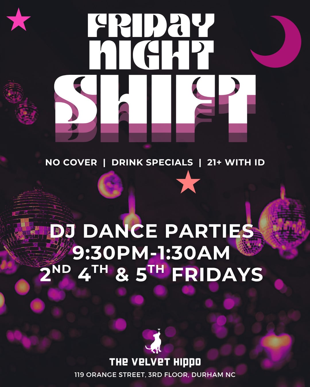 Friday Night SHIFT DJ Dance Party