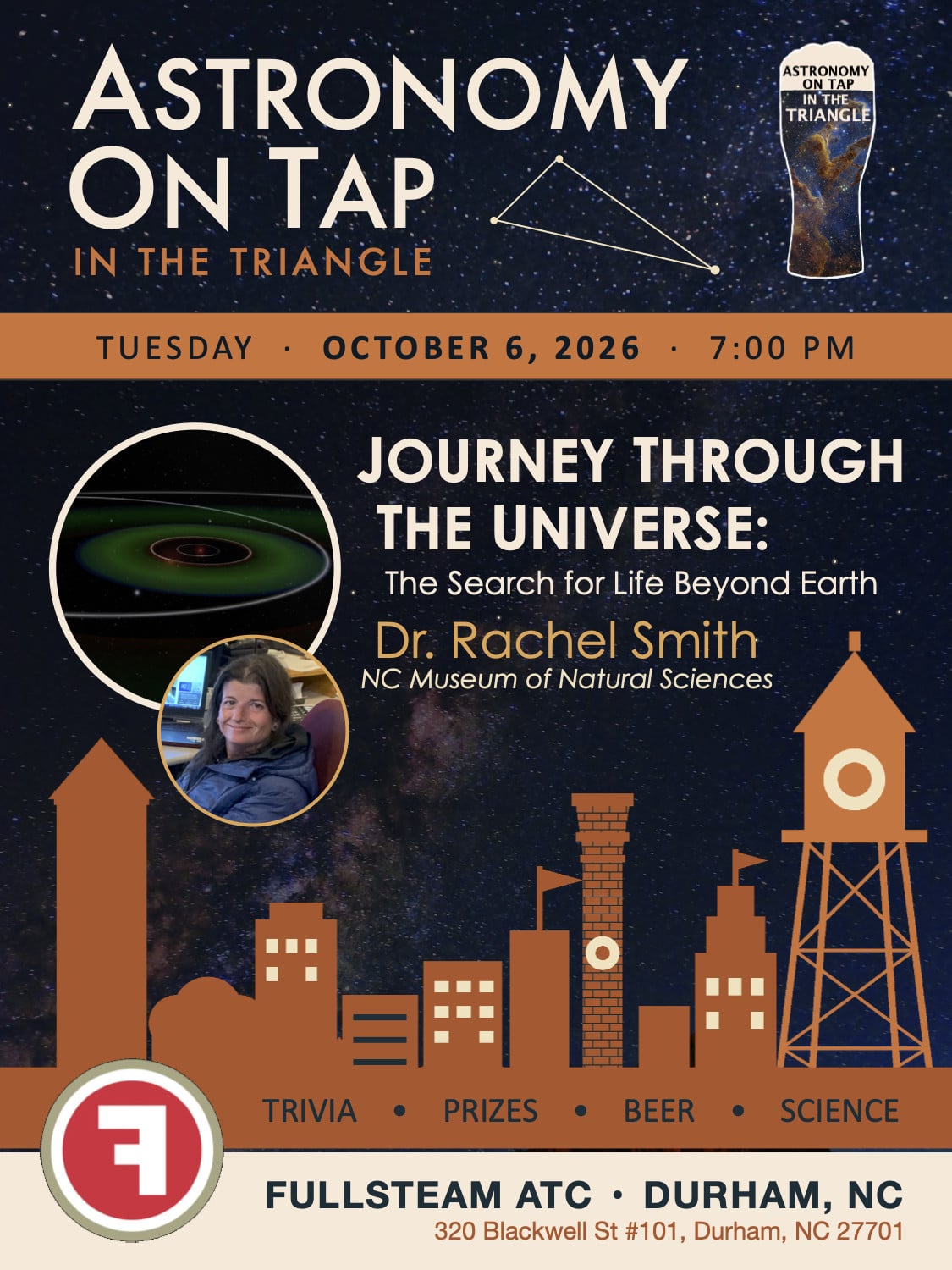 Astronomy On Tap – Science Talk &amp; Trivia