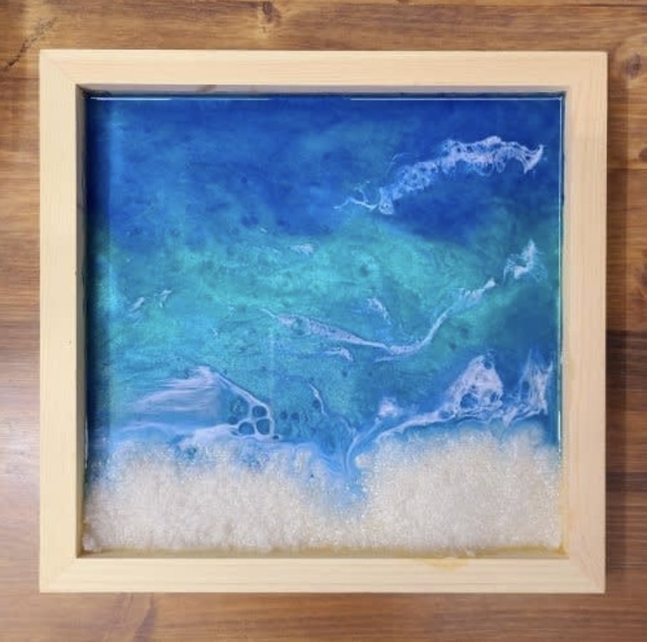 Beginner Resin Pouring: Galaxy or Beach