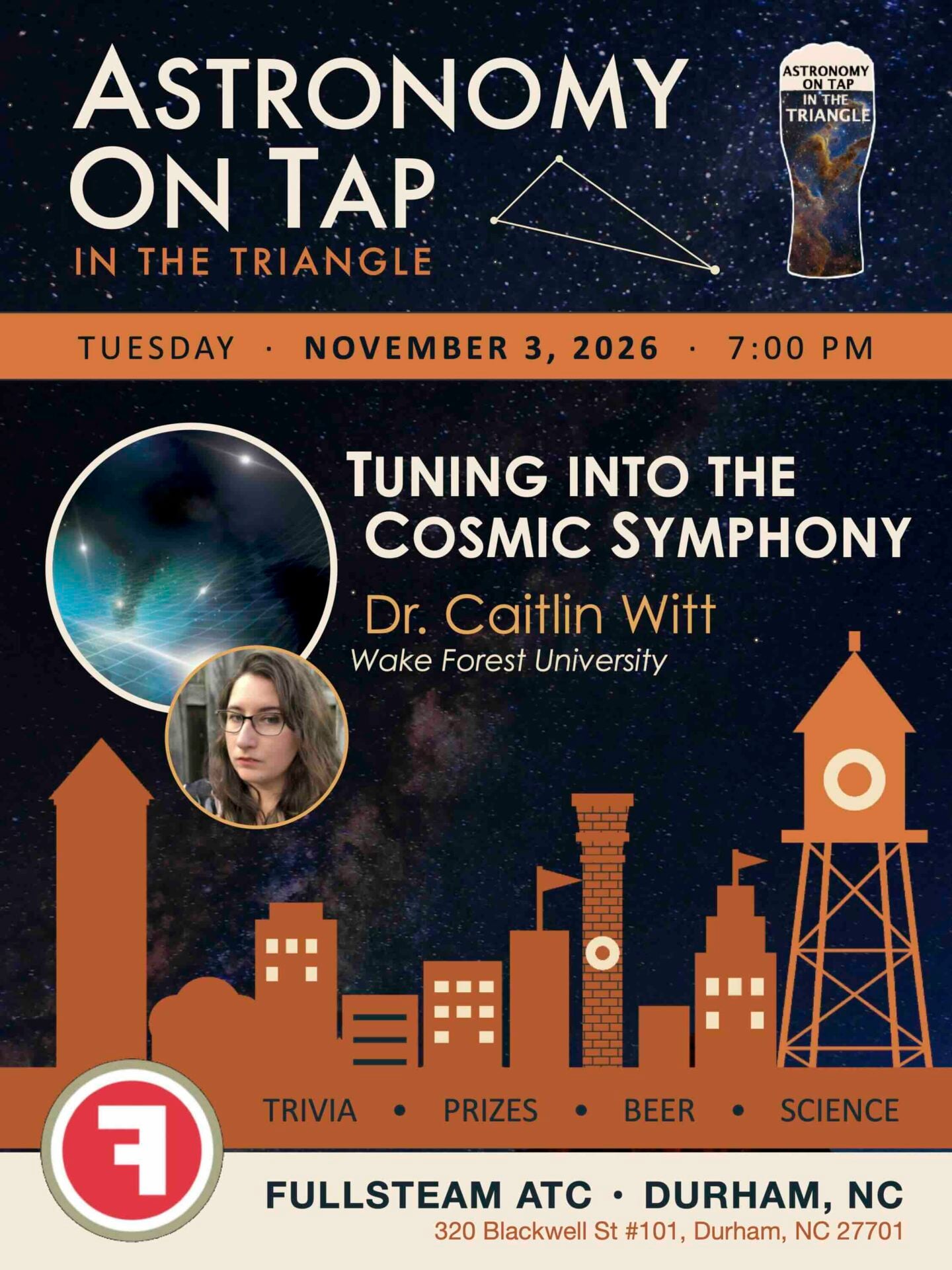 Astronomy On Tap – Science Talk & Trivia